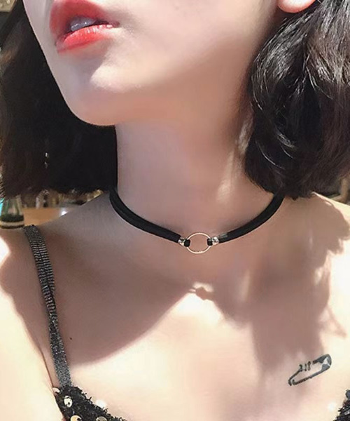 SILVER BULLET(シルバーバレット)の「『SBLTR』ユニセックス リングチョーカー(チョーカー・レディース・シルバー/ゴールド・FREE)」の7枚目の写真