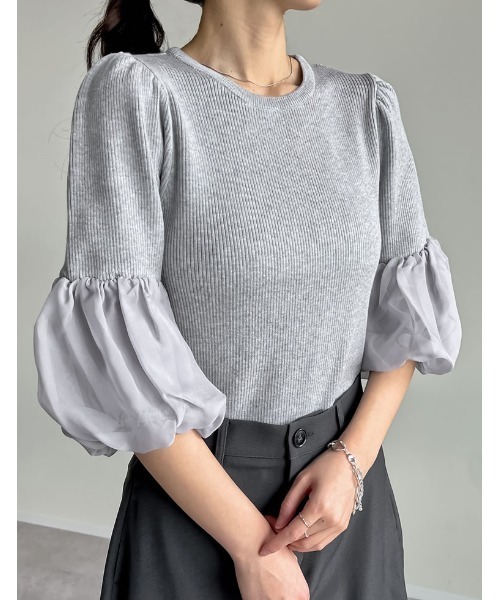 Re:EDIT（リエディ）の「[オケージョン セレモニー][涼感]異素材