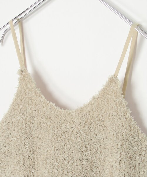 notch.（ノッチ）の「リボーンヤーンニットキャミ（ベスト・レディース・ライトグレー/ベージュ/ブラック/オフホワイト・M）」の9枚目の写真