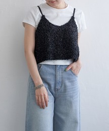 notch. | リボーンヤーンニットキャミ(ベスト)