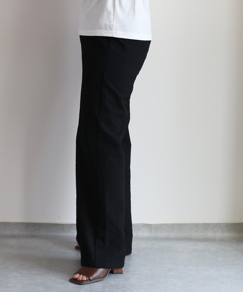 cepo（セポ）の「リサイクルポリサッカー イージートラウザー＜セットアップ可能＞（その他パンツ・レディース・ブラック/ブラック×ホワイト/オリーブ・S/M/L）」の21枚目の写真