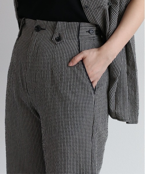 cepo（セポ）の「リサイクルポリサッカー イージートラウザー＜セットアップ可能＞（その他パンツ・レディース・ブラック/ブラック×ホワイト/オリーブ・S/M/L）」の16枚目の写真