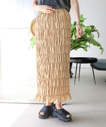 LEPSIM | 無地シャーリングスカート　119328(スカート)