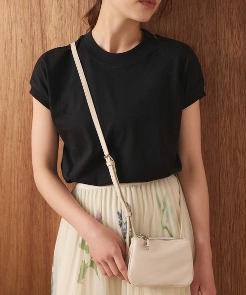 Edit Sheen（エディットシーン）の「アコーディオンミニマムショルダーバッグ（ショルダーバッグ・レディース・レッド/シルバー/アイボリー/ブラック・FREE）」の2枚目の写真