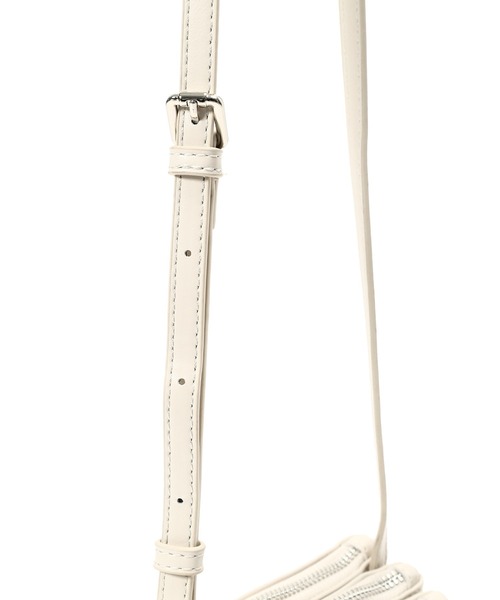 Edit Sheen（エディットシーン）の「アコーディオンミニマムショルダーバッグ（ショルダーバッグ・レディース・レッド/シルバー/アイボリー/ブラック・FREE）」の5枚目の写真