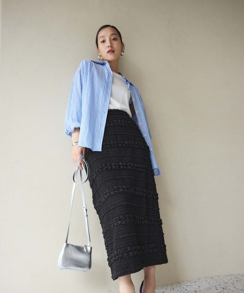 Edit Sheen（エディットシーン）の「アコーディオンミニマムショルダーバッグ（ショルダーバッグ・レディース・レッド/シルバー/アイボリー/ブラック・FREE）」の17枚目の写真