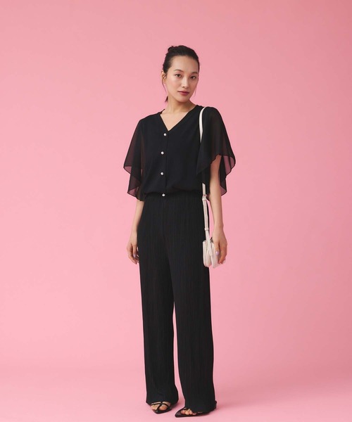 Edit Sheen（エディットシーン）の「アコーディオンミニマムショルダーバッグ（ショルダーバッグ・レディース・レッド/シルバー/アイボリー/ブラック・FREE）」の9枚目の写真