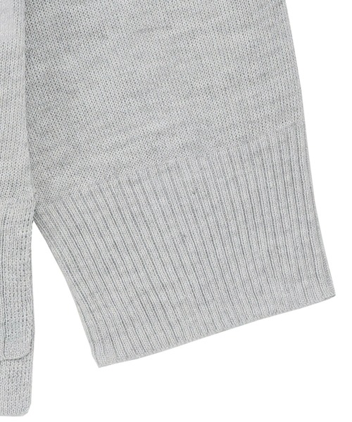 セール】サイドスリットVネックニットカーディガン（カーディガン