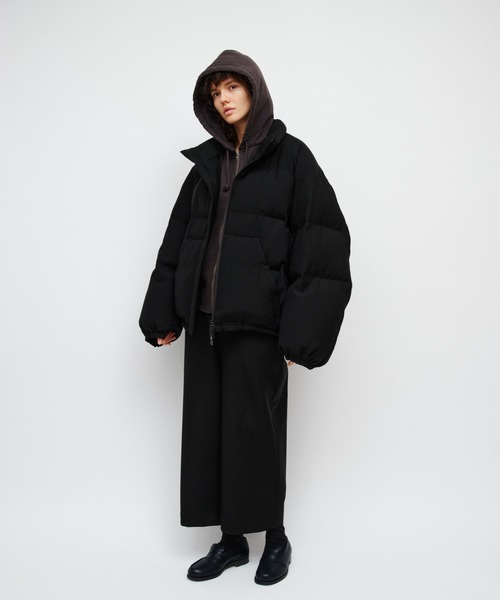 DIGAWEL(ディガウェル)の「STLTH Puffer Jacket (F/CE.×DIGAWEL)(ダウンジャケット/コート・メンズ・ブラック・2)」の2枚目の写真