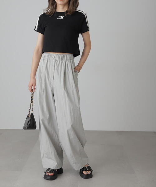FREE'S MART(フリーズマート)の「コンパクトラインTシャツ(Tシャツ/カットソー・レディース・ホワイト/レッド/ブラック・FREE)」の15枚目の写真