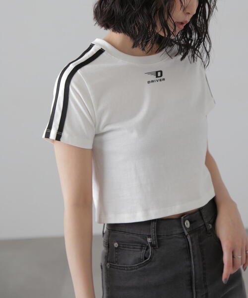 FREE'S MART(フリーズマート)の「コンパクトラインTシャツ(Tシャツ/カットソー・レディース・ホワイト/レッド/ブラック・FREE)」の21枚目の写真