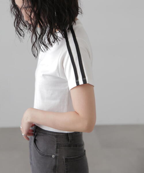 FREE'S MART(フリーズマート)の「コンパクトラインTシャツ(Tシャツ/カットソー・レディース・ホワイト/レッド/ブラック・FREE)」の22枚目の写真