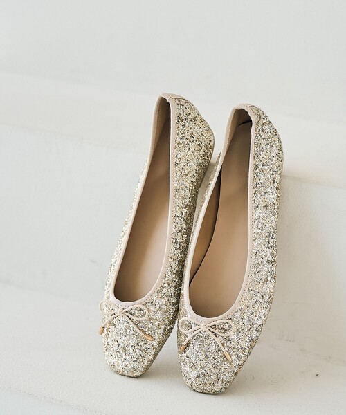 coen（コーエン）の「やみつきバレエシューズ（WEB限定サイズ）（バレエシューズ・レディース・ゴールド/その他1/その他2/シルバー/ブラック/その他3/その他4・22.5cm/23cm/23.5cm/24cm/24.5cm/25cm）」の8枚目の写真