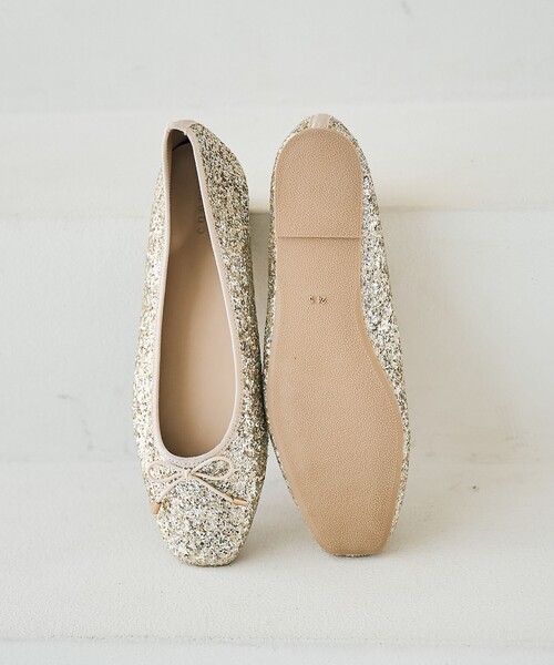 coen（コーエン）の「やみつきバレエシューズ（WEB限定サイズ）（バレエシューズ・レディース・ゴールド/その他1/その他2/シルバー/ブラック/その他3/その他4・22.5cm/23cm/23.5cm/24cm/24.5cm/25cm）」の10枚目の写真