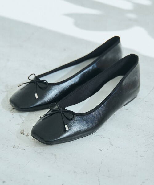 coen（コーエン）の「やみつきバレエシューズ（WEB限定サイズ）（バレエシューズ・レディース・ゴールド/その他1/その他2/シルバー/ブラック/その他3/その他4・22.5cm/23cm/23.5cm/24cm/24.5cm/25cm）」の14枚目の写真