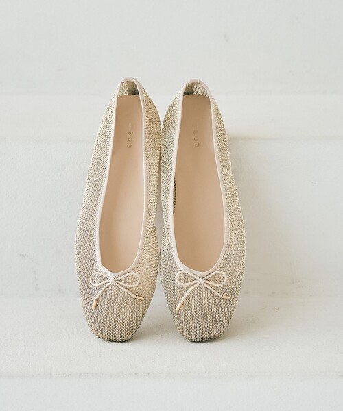 coen（コーエン）の「やみつきバレエシューズ（WEB限定サイズ）（バレエシューズ・レディース・ゴールド/その他1/その他2/シルバー/ブラック/その他3/その他4・22.5cm/23cm/23.5cm/24cm/24.5cm/25cm）」の19枚目の写真