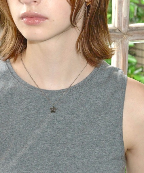 GIUNON(ジウノン)の「spiral star necklace / スパイラルスターネックレス(ネックレス・レディース・シルバー・FREE)」の12枚目の写真