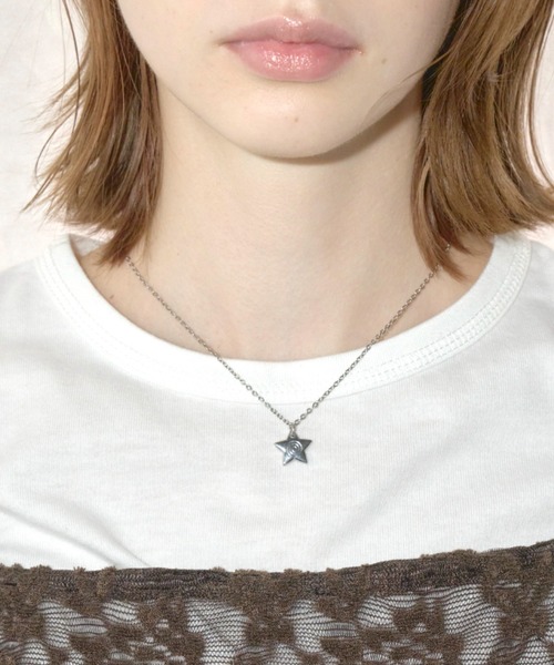 notECOOL THE STAR?ネックレス spiral star necklace / スパイラルスターネックレス