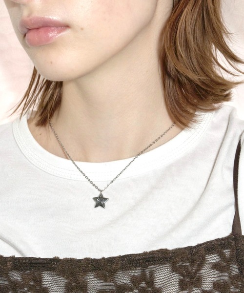 spiral star necklace / スパイラルスターネックレス