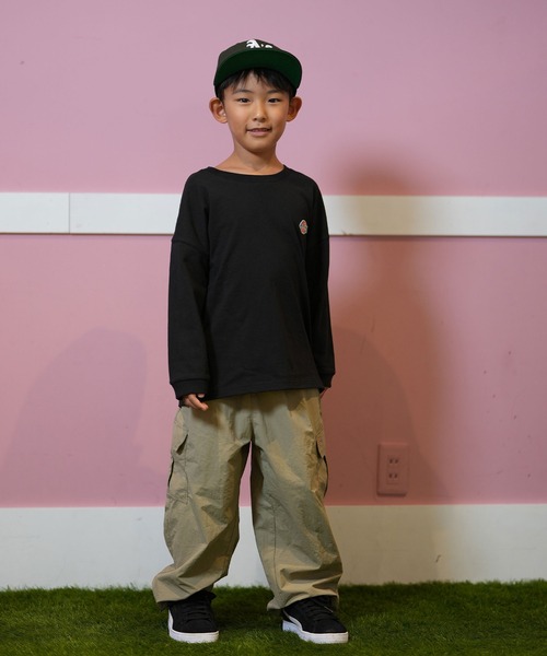 Dickies(ディッキーズ)の「【ムラサキスポーツ限定】Dickies/ディッキーズ キッズ 長袖Tシャツ ロンT バックプリント MS DK L/S Tシャツ 80753600(Tシャツ/カットソー・キッズ・ホワイト/グレー/ブラック・130cm/140cm/150cm/160cm)」の10枚目の写真