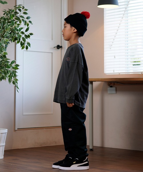 Dickies(ディッキーズ)の「【ムラサキスポーツ限定】Dickies/ディッキーズ キッズ 長袖Tシャツ ロンT バックプリント MS DK L/S Tシャツ 80753600(Tシャツ/カットソー・キッズ・ホワイト/グレー/ブラック・130cm/140cm/150cm/160cm)」の15枚目の写真