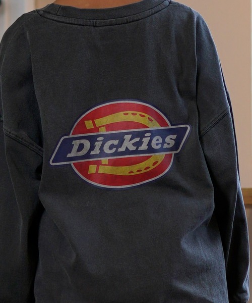Dickies(ディッキーズ)の「【ムラサキスポーツ限定】Dickies/ディッキーズ キッズ 長袖Tシャツ ロンT バックプリント MS DK L/S Tシャツ 80753600(Tシャツ/カットソー・キッズ・ホワイト/グレー/ブラック・130cm/140cm/150cm/160cm)」の18枚目の写真