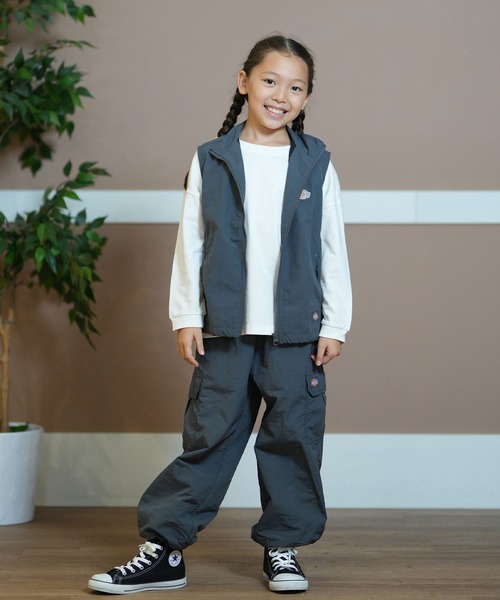 Dickies(ディッキーズ)の「【ムラサキスポーツ限定】Dickies/ディッキーズ キッズ 長袖Tシャツ ロンT バックプリント MS DK L/S Tシャツ 80753600(Tシャツ/カットソー・キッズ・ホワイト/グレー/ブラック・130cm/140cm/150cm/160cm)」の20枚目の写真