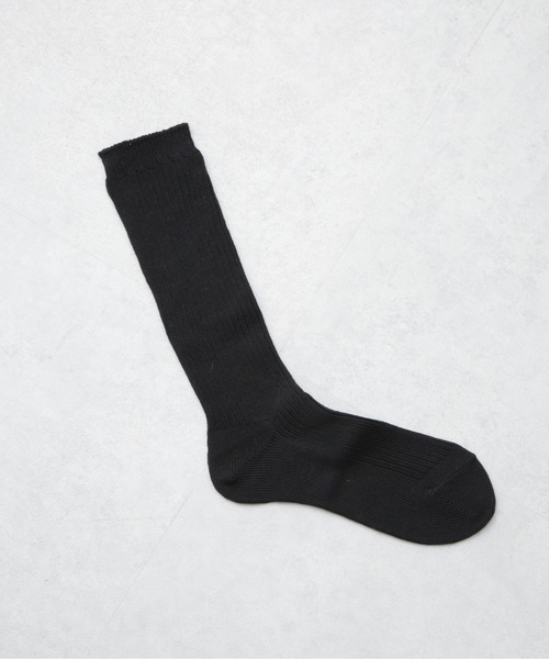 NANO universe（ナノユニバース）の「ルーズリブソックス（ソックス/靴下・レディース・オフホワイト/グレー/ブラック・FREE）」の7枚目の写真