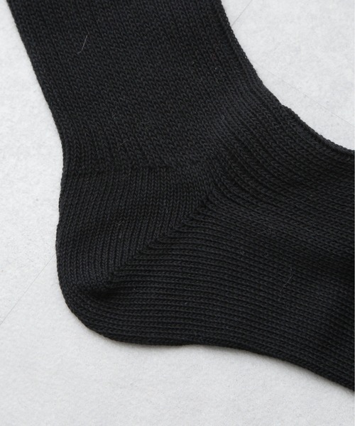 NANO universe（ナノユニバース）の「ルーズリブソックス（ソックス/靴下・レディース・オフホワイト/グレー/ブラック・FREE）」の10枚目の写真