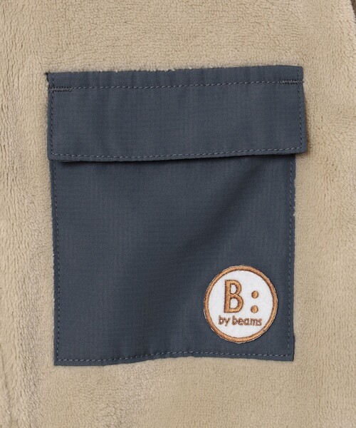 B:MING by BEAMS（ビーミングバイビームス）の「ボアフリース ブルゾン（90～150cm）（ブルゾン・キッズ・レッド系その他2/グリーン/ベージュ・130/120/110/100/90/150/140）」の14枚目の写真