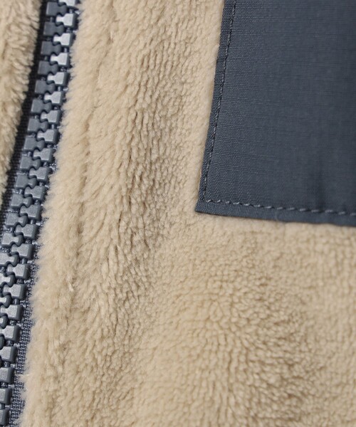 B:MING by BEAMS（ビーミングバイビームス）の「ボアフリース ブルゾン（90～150cm）（ブルゾン・キッズ・レッド系その他2/グリーン/ベージュ・130/120/110/100/90/150/140）」の17枚目の写真