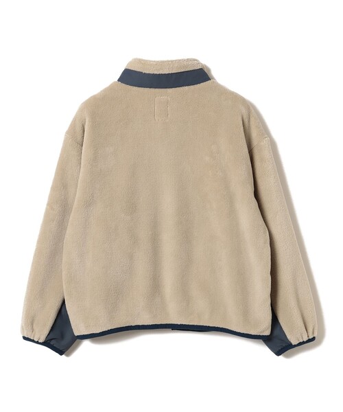 B:MING by BEAMS（ビーミングバイビームス）の「ボアフリース ブルゾン（90～150cm）（ブルゾン・キッズ・レッド系その他2/グリーン/ベージュ・130/120/110/100/90/150/140）」の18枚目の写真