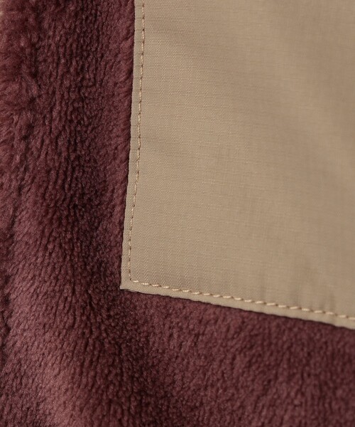 B:MING by BEAMS（ビーミングバイビームス）の「ボアフリース ブルゾン（90～150cm）（ブルゾン・キッズ・レッド系その他2/グリーン/ベージュ・130/120/110/100/90/150/140）」の21枚目の写真