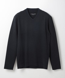 MEN'S BIGI（メンズビギ）の「【ACTIVE TAILOR】シルケットスムースVネックロングカットソー（Tシャツ/カットソー・メンズ）」