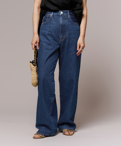 IENA LA BOUCLE(イエナラブークル)の「NEEDBY heritage/ニードバイヘリテージ KOH KOJIMA DK BLUE N1C601237KDB(デニムパンツ・レディース・ライトブルー・26/25/24)」の12枚目の写真