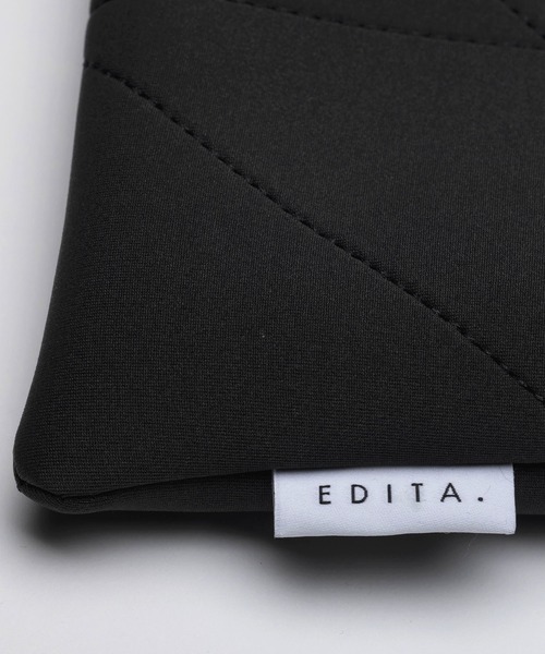 EDITA.(エディータ)の「ネオプレンステッチワークトート 大容量 / 通勤 / 通学(トートバッグ・レディース・パープル/ライトグレー/スミクロ・FREE)」の9枚目の写真