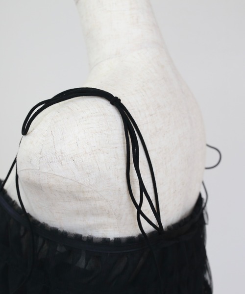 RiLi(リリ)の「チュールビスチェ【RL】(その他トップス・レディース・ホワイト/ブラック・FREE)」の22枚目の写真