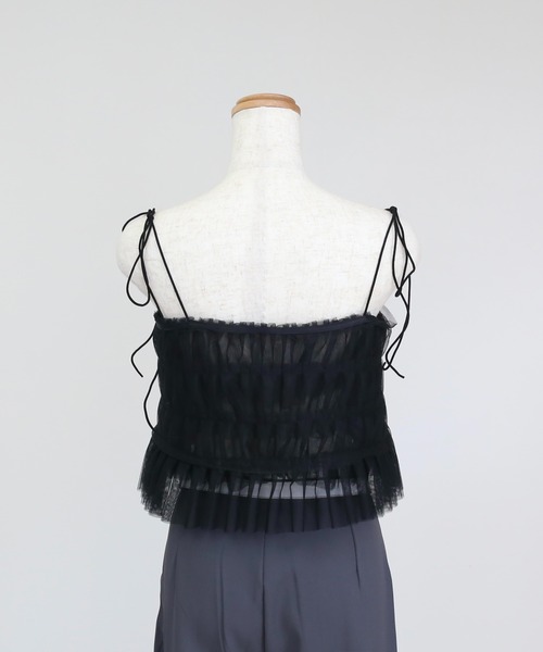 RiLi(リリ)の「チュールビスチェ【RL】(その他トップス・レディース・ホワイト/ブラック・FREE)」の15枚目の写真