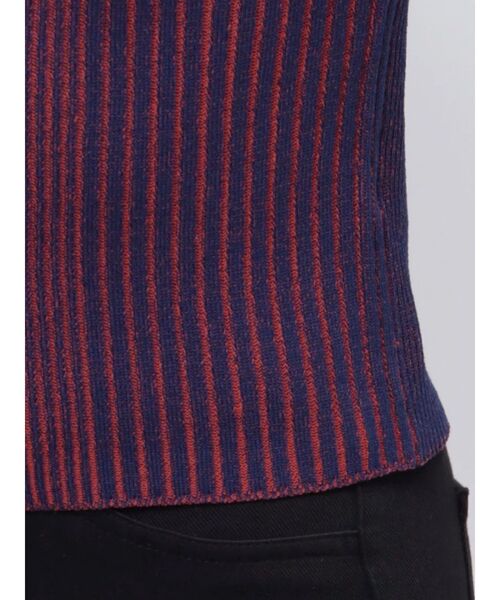 MURUA(ムルーア)の「ミクスチャーファインニット(ニット/セーター・レディース・オレンジ/ベージュ/ブラック/ブルー・FREE)」の18枚目の写真