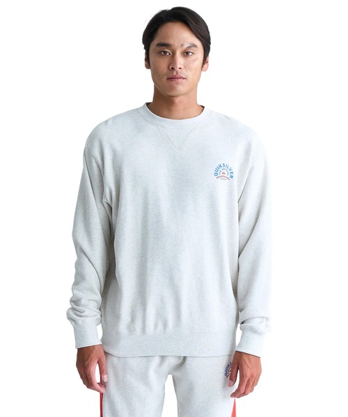 Quiksilver(クイックシルバー)の「ON TARGET CREW SWEAT/クイックシルバー長袖スウェットトレーナー(スウェット・メンズ・ブラック/レッド/ネイビー/ベージュ・LARGE/MEDIUM/SMALL/X-LARGE)」の6枚目の写真