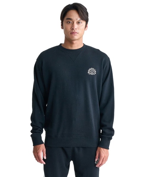Quiksilver(クイックシルバー)の「ON TARGET CREW SWEAT/クイックシルバー長袖スウェットトレーナー(スウェット・メンズ・ブラック/レッド/ネイビー/ベージュ・LARGE/MEDIUM/SMALL/X-LARGE)」の5枚目の写真