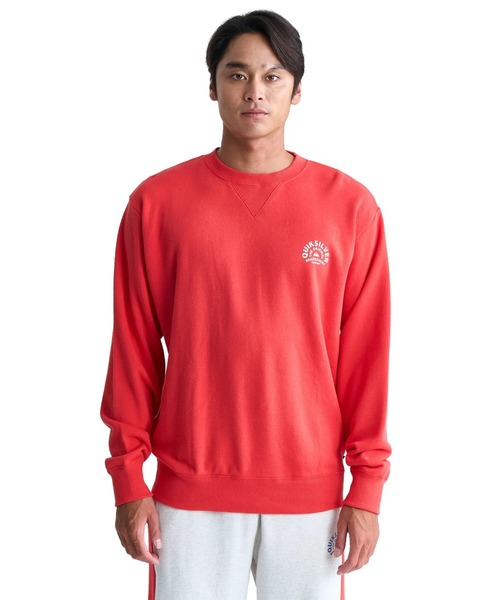 Quiksilver(クイックシルバー)の「ON TARGET CREW SWEAT/クイックシルバー長袖スウェットトレーナー(スウェット・メンズ・ブラック/レッド/ネイビー/ベージュ・LARGE/MEDIUM/SMALL/X-LARGE)」の8枚目の写真