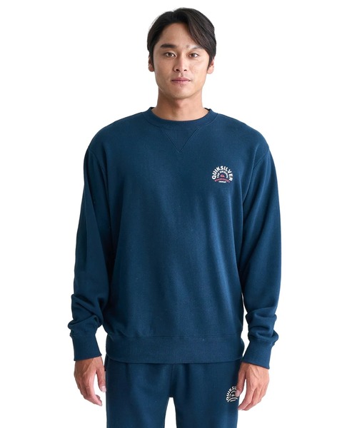 Quiksilver(クイックシルバー)の「ON TARGET CREW SWEAT/クイックシルバー長袖スウェットトレーナー(スウェット・メンズ・ブラック/レッド/ネイビー/ベージュ・LARGE/MEDIUM/SMALL/X-LARGE)」の7枚目の写真