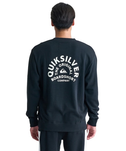 Quiksilver(クイックシルバー)の「ON TARGET CREW SWEAT/クイックシルバー長袖スウェットトレーナー(スウェット・メンズ・ブラック/レッド/ネイビー/ベージュ・LARGE/MEDIUM/SMALL/X-LARGE)」の15枚目の写真