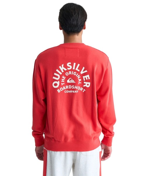 Quiksilver(クイックシルバー)の「ON TARGET CREW SWEAT/クイックシルバー長袖スウェットトレーナー(スウェット・メンズ・ブラック/レッド/ネイビー/ベージュ・LARGE/MEDIUM/SMALL/X-LARGE)」の16枚目の写真