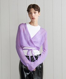 極美品■BEAUTY&YOUTH UNITED ARROWS　モヘヤニット　長袖 H＞エア モヘヤ タートルネックニット