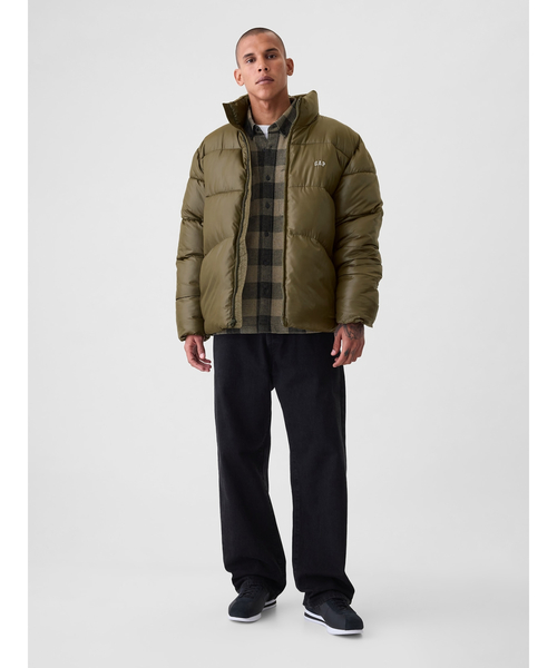 GAP（ギャップ）の「プリマロフト GAPロゴ パファージャケット