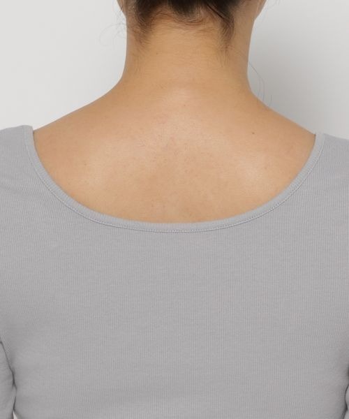 mysty woman(ミスティウーマン)の「チュールレイヤースリーブプルオーバー 152010(Tシャツ/カットソー・レディース・ブラック/グレー/オフホワイト・FREE)」の16枚目の写真