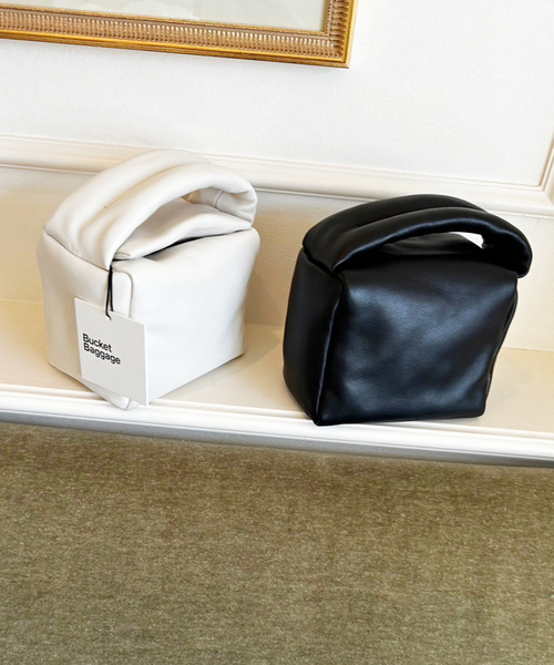 ちゃー Bucket Baggage ホワイトバケットバッグ 楽天市場】Bucket Baggage バケットバゲージ バッグ レザー ショルダー