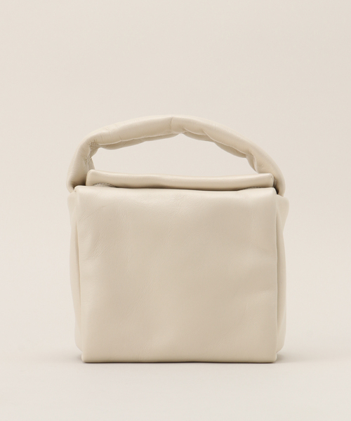 EDIT. FOR LULU(エディットフォールル)の「【BUCKET BAGGAGE/バケットバゲージ】Puff Cube Bag Small(ハンドバッグ・レディース・ホワイト/ブラック・FREE)」の10枚目の写真